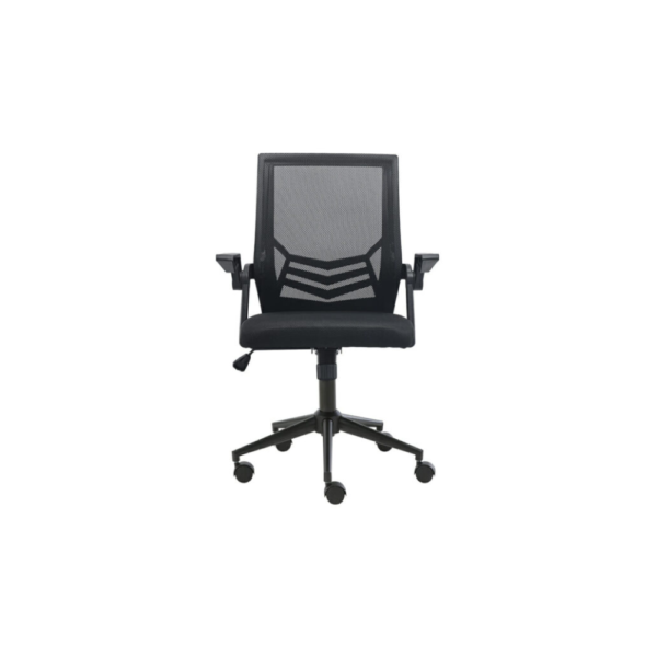 Silla negra Nitro en tela con ruedas ergonomica precio Mexico