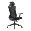 Silla para oficina color negro con ruedas mesh amazon