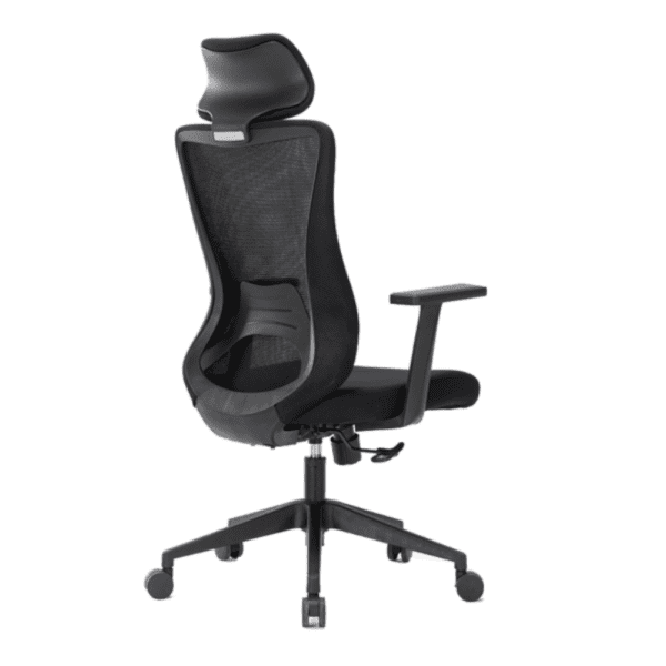 Silla para oficina color negro con ruedas mesh amazon