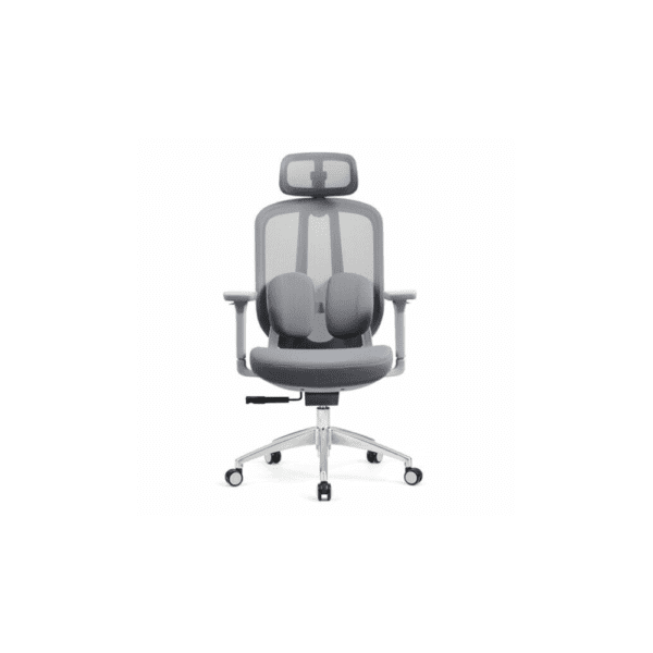 Precio Sillas ejecutivas ergonomicas antitraspirante en tela y mesh gris