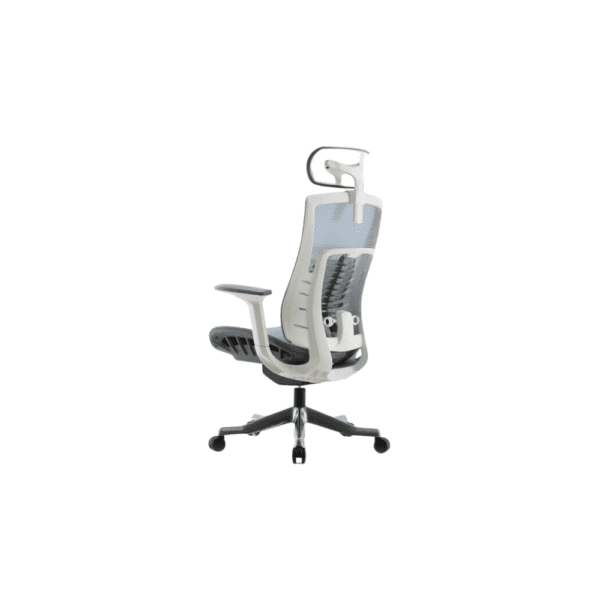 Silla ergonomica antitranspirante en mesh gris oferta