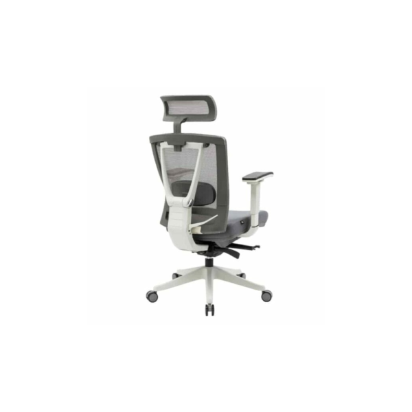 Silla ejecutiva H1 mesh gris con soporte lumbar ajustable costo