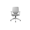 Silla ejecutiva ergonomica gris con soporte lumbar precio