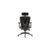 Silla ergonomica con soporte lumbar vinipiel negra precio