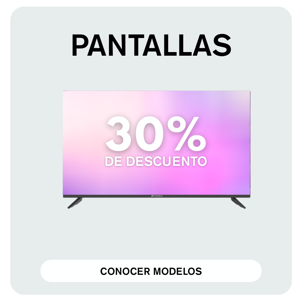 Venta de pantallas en Mexico