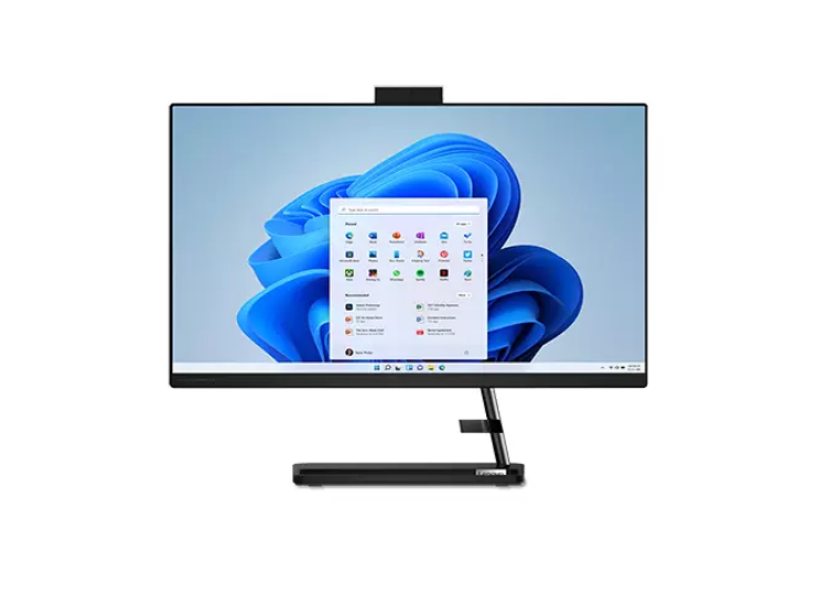 Ejemplo visual de una all in one para trabajo remoto, una all-in-one y una desktop para gaming
