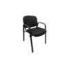 Silla de visita Allegro con brazos de plastico para oficina