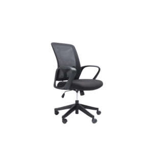 Silla operativa con brazos negra H9 economica