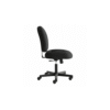 Silla operativa ergonomica en tela negra para oficina economica