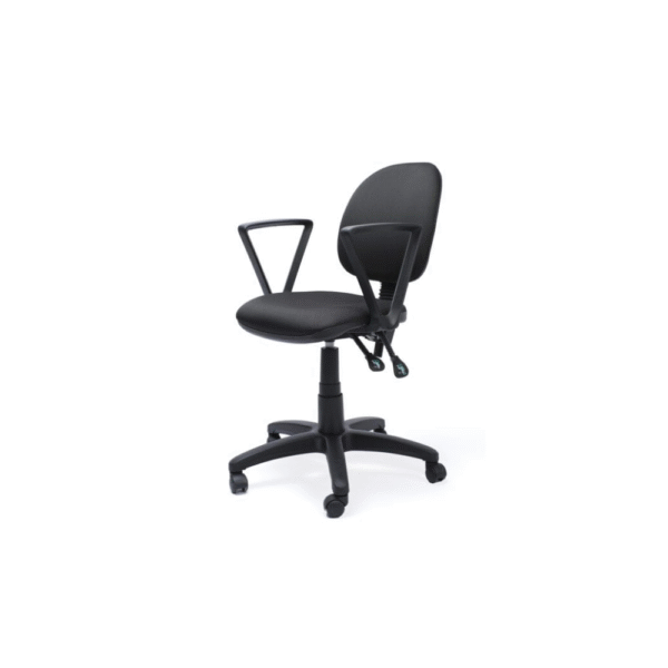 Sillas secretarial resistente negra mayoreo
