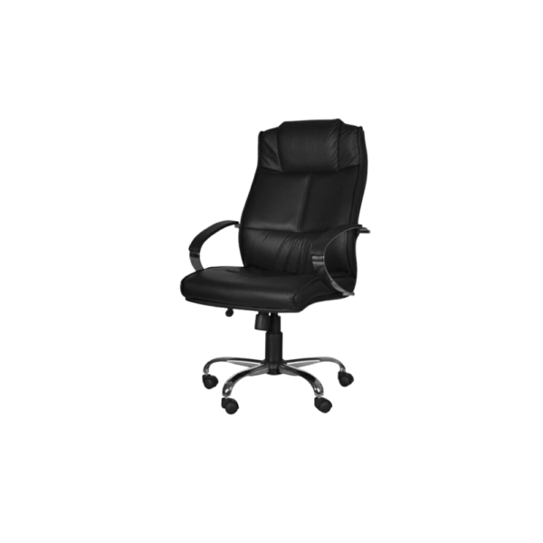 silla ejecutiva Kahlo respaldo alto tapizada en piel