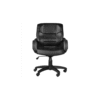 sillón ergonómico de oficina tapizado en vinipiel