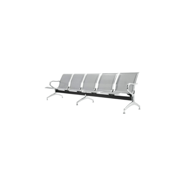 Banca Airport Ofik 5 Plazas Silver Gray mayoreo Mexico