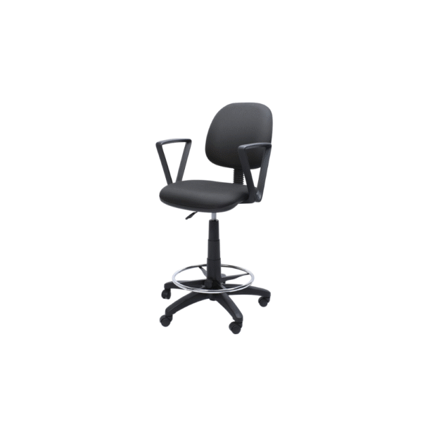 Silla cajero con brazos Regia con aro cromado mayoreo Mexico