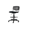 Silla cajero sin brazos industrial Brecia con aro Cromado Mexico
