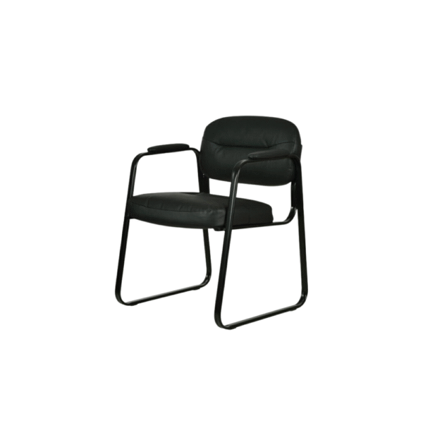 Silla de visita en piel resistente mayoreo