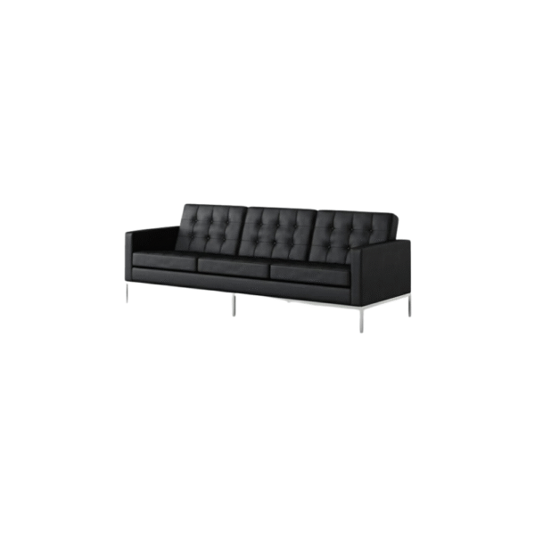 Sofa ejecutivo 3 plazas en vinipiel para oficina Mexico