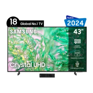 Pantalla Samsung Smart TV 43" LED 4K UHD